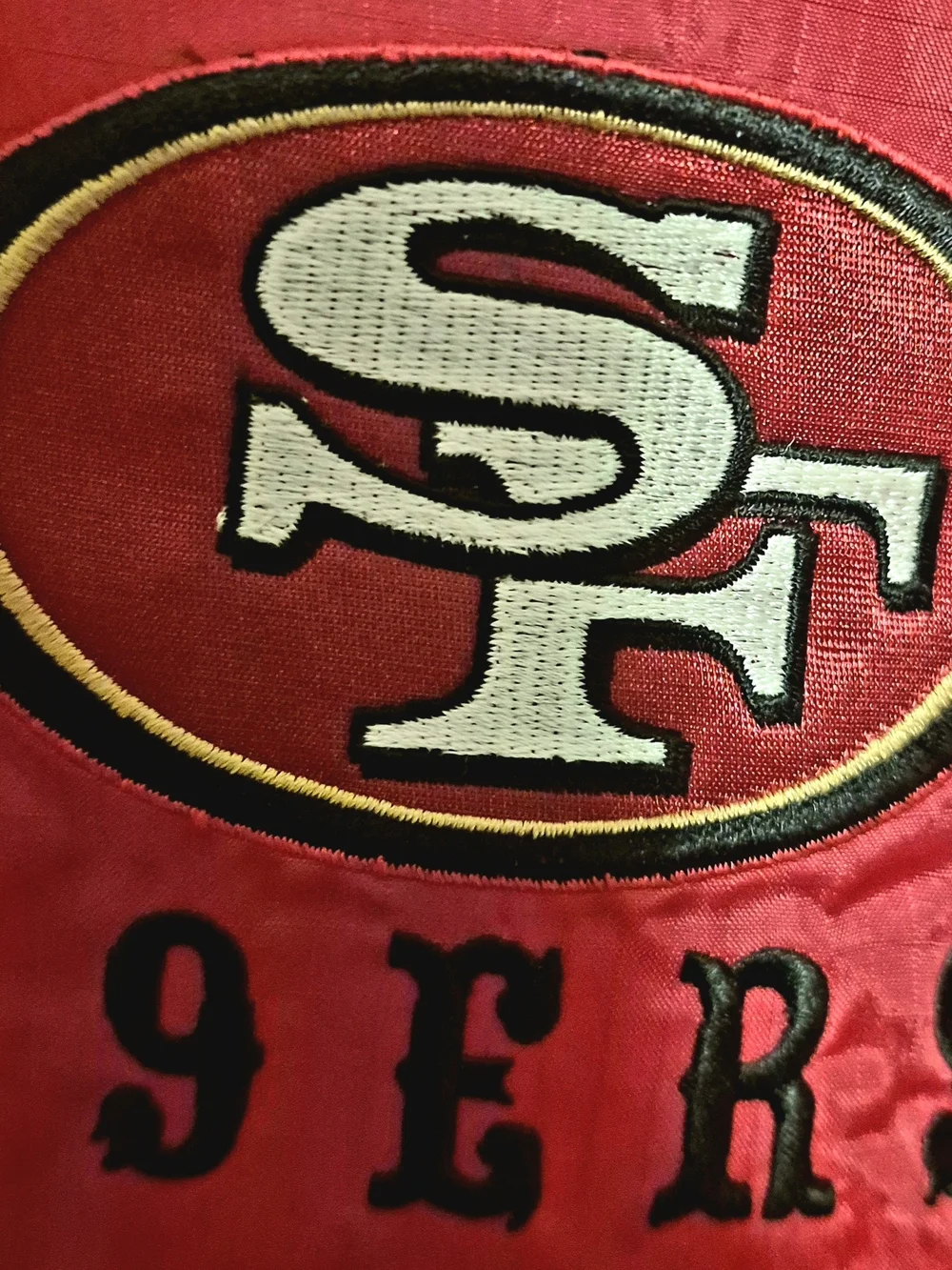 VTG 90s San Francisco 49ers Pro Player Reversible Puffer Jacket Size L NFL